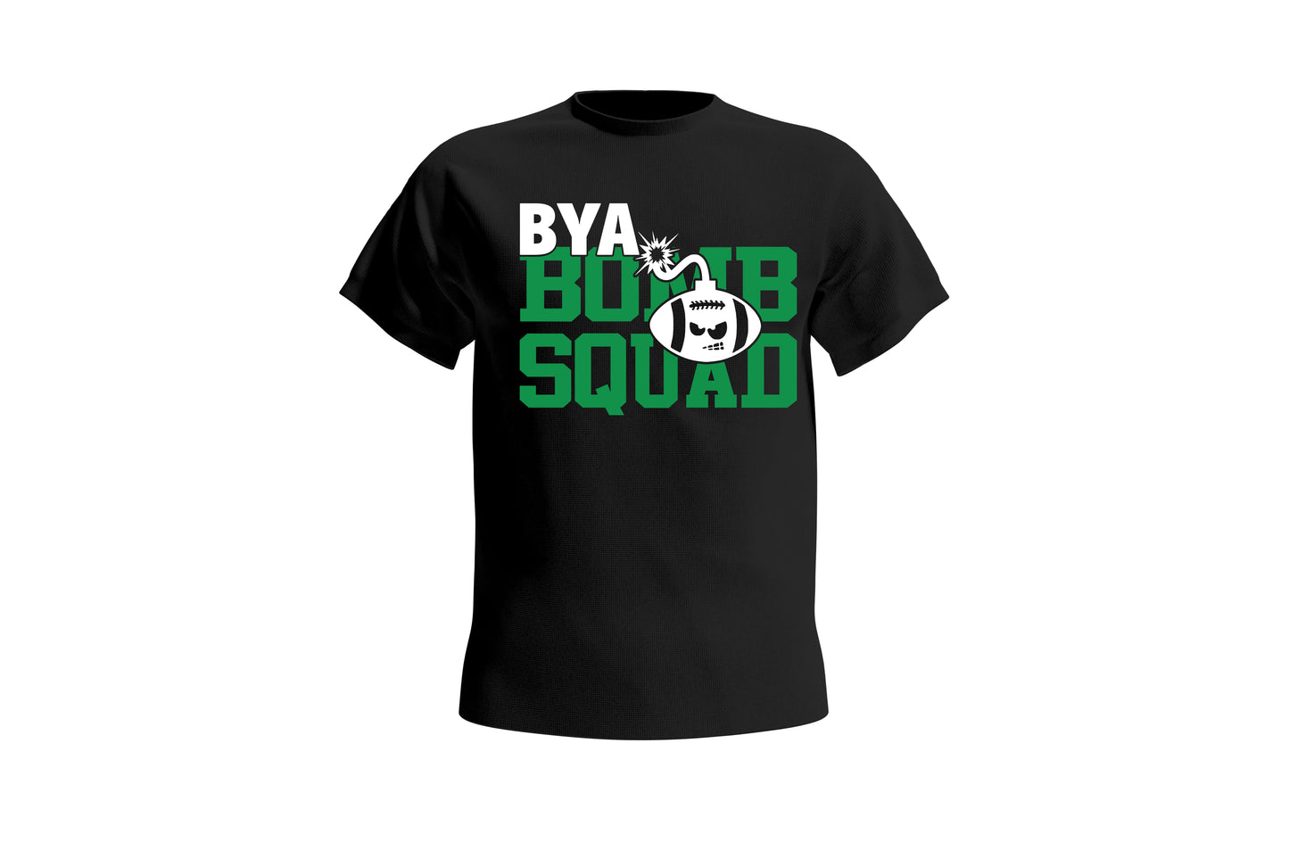 BYA Adult Short Sleeve T-Shirts (Black T-shirts) 2nd Version