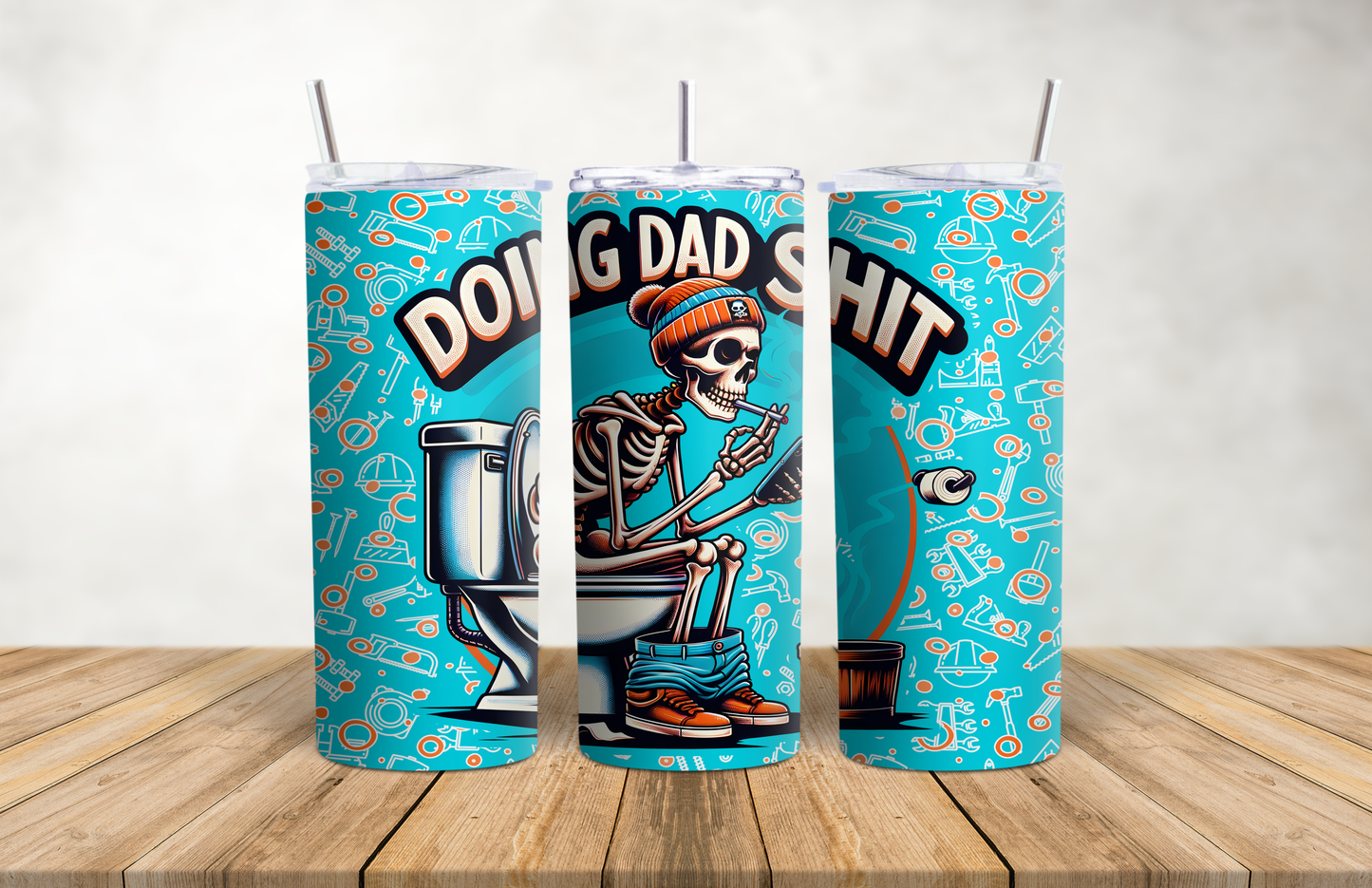 Doing Dad Shit 20oz Stainless Steel Tumbler