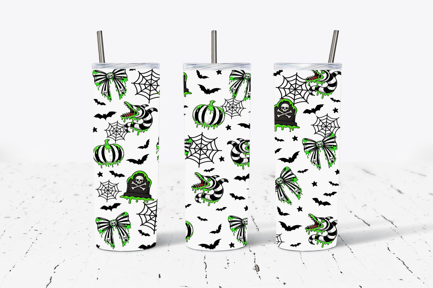 Beetle Coquette Halloween 20oz Stainless Steel Tumbler