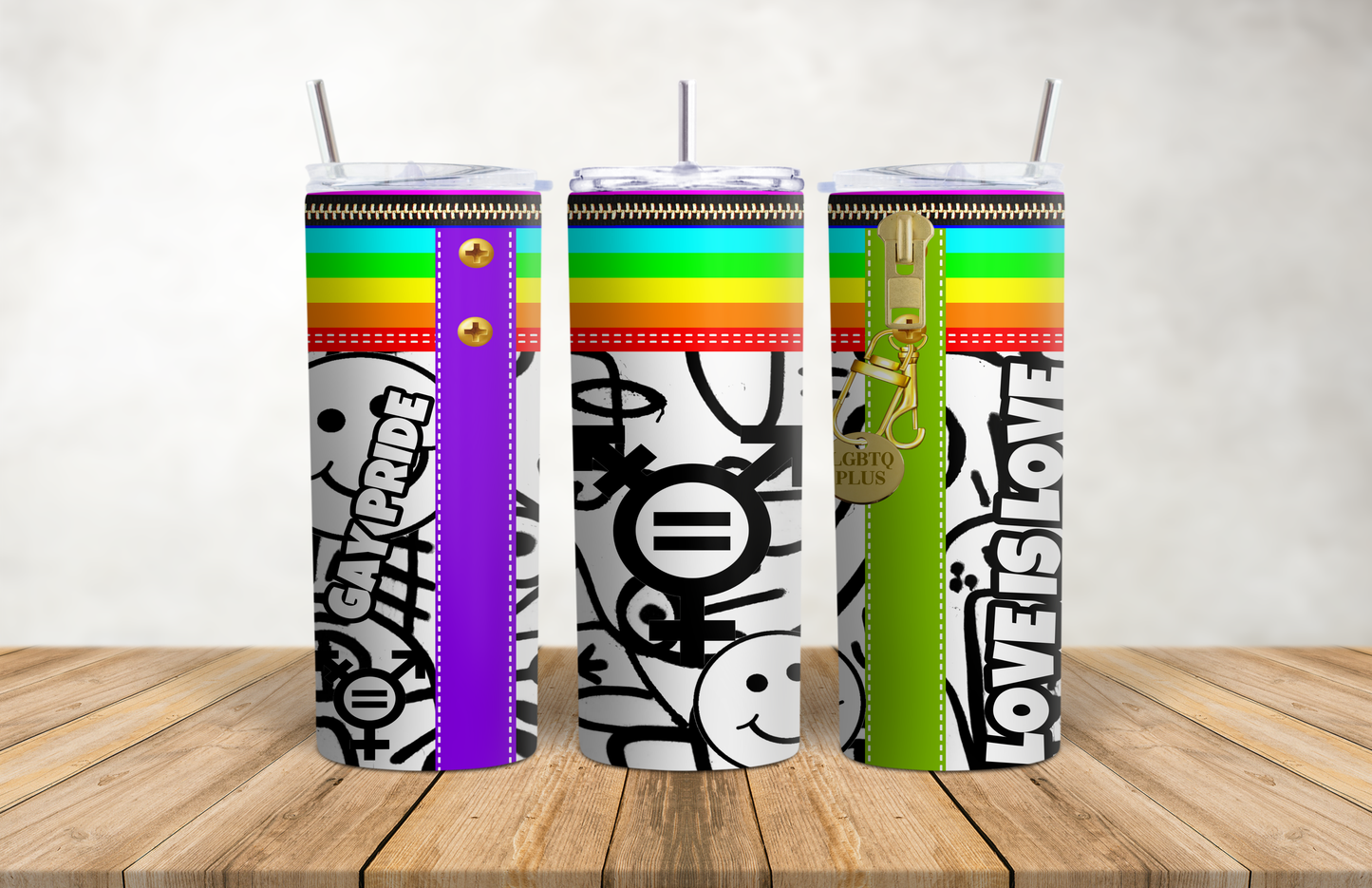 Love is Love Stainless Steel Tumblers