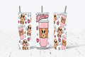 Half Latina Half Cafecito Coffee 20oz Stainless Steel Tumbler