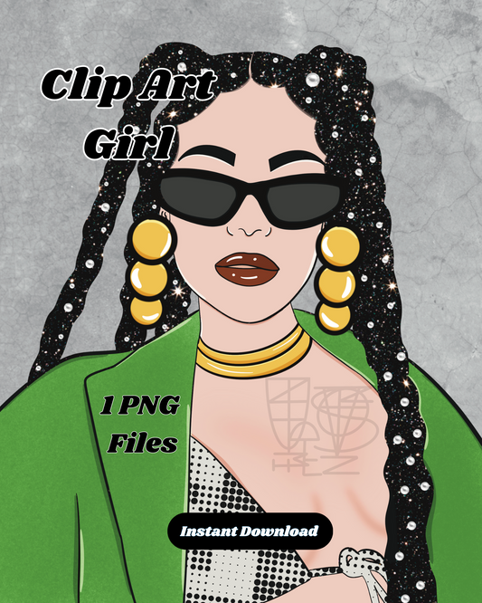 Clipart Girl Latina PNG