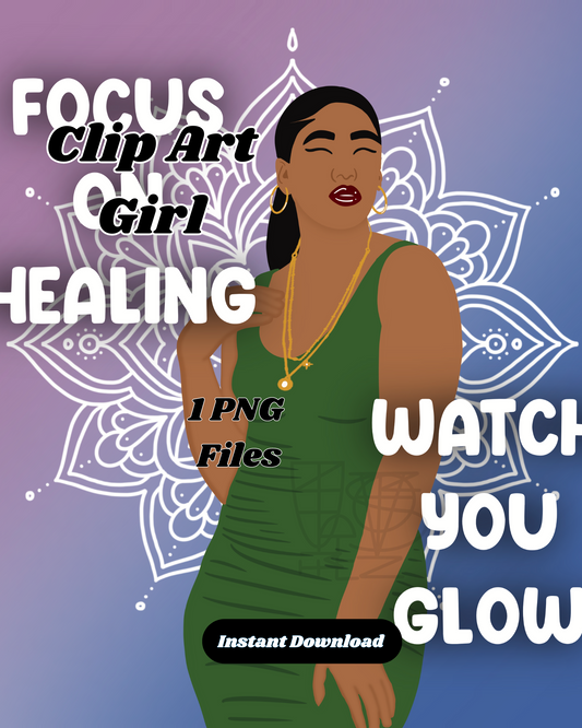 Focus On Healing Girl Clipart Girl PNG