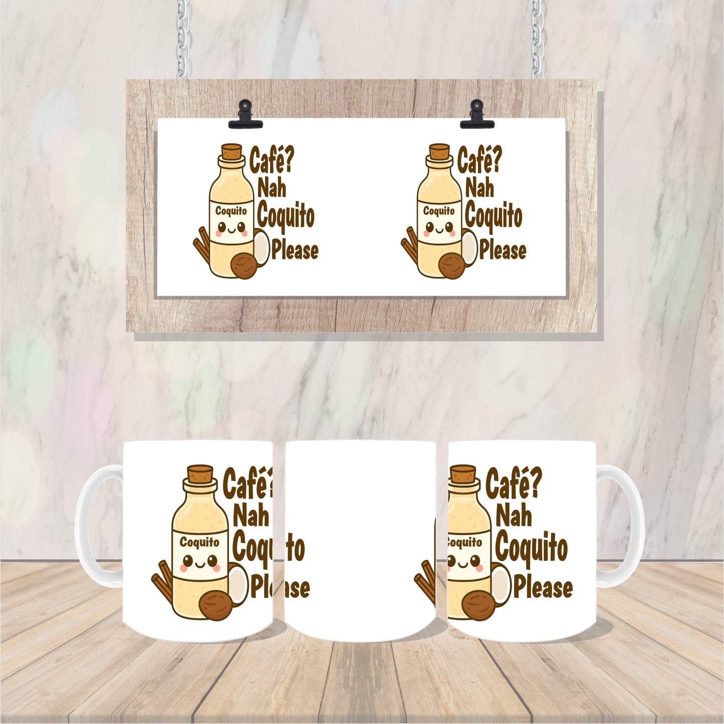 Cafe? Nah Coquito Please Mug Coffee/Tea