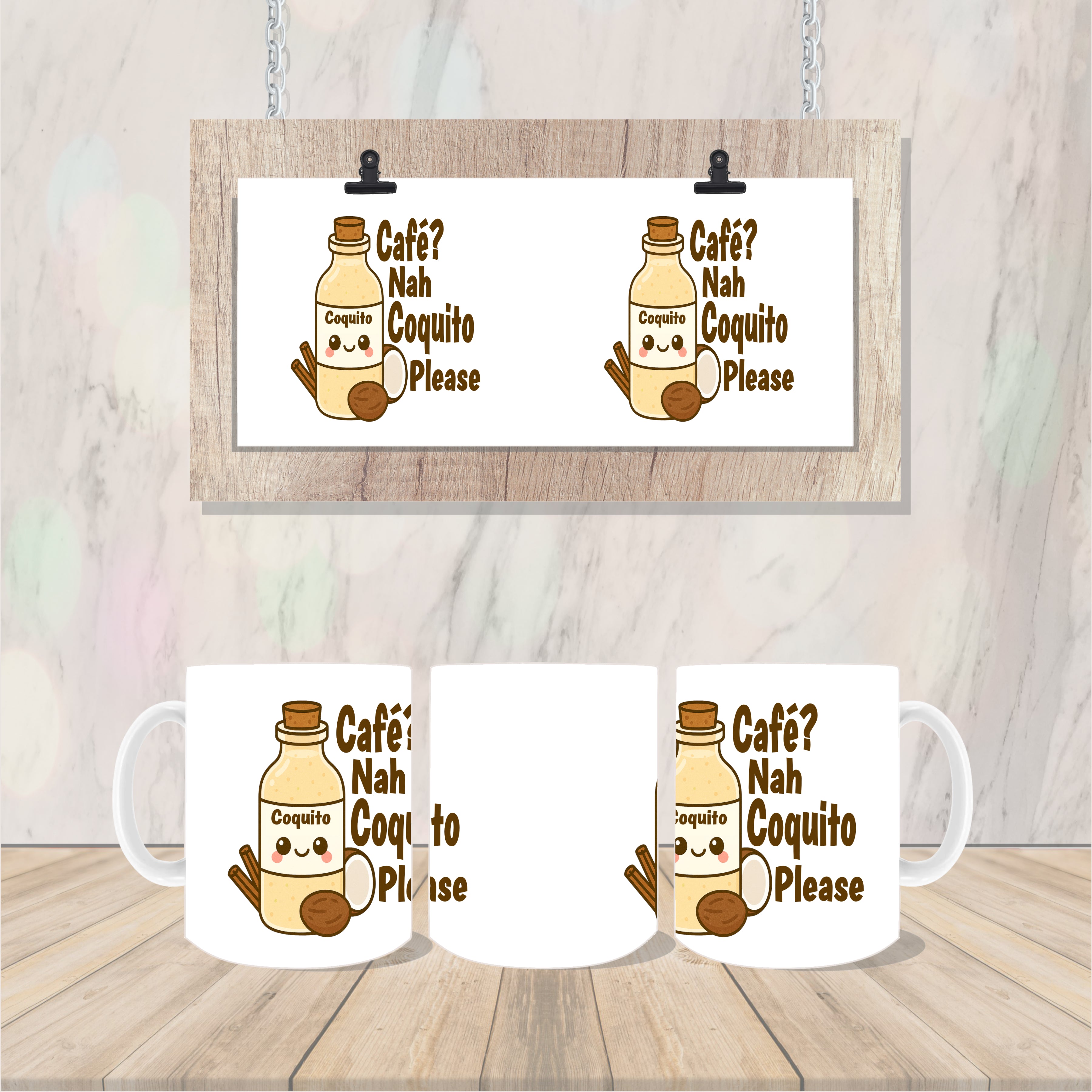 Cafe? Nah Coquito Please Mug Coffee/Tea