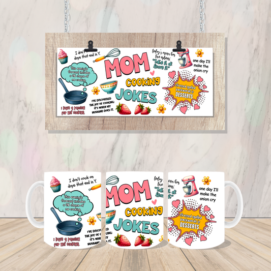 Mom Cooking Jokes Personalized Mug