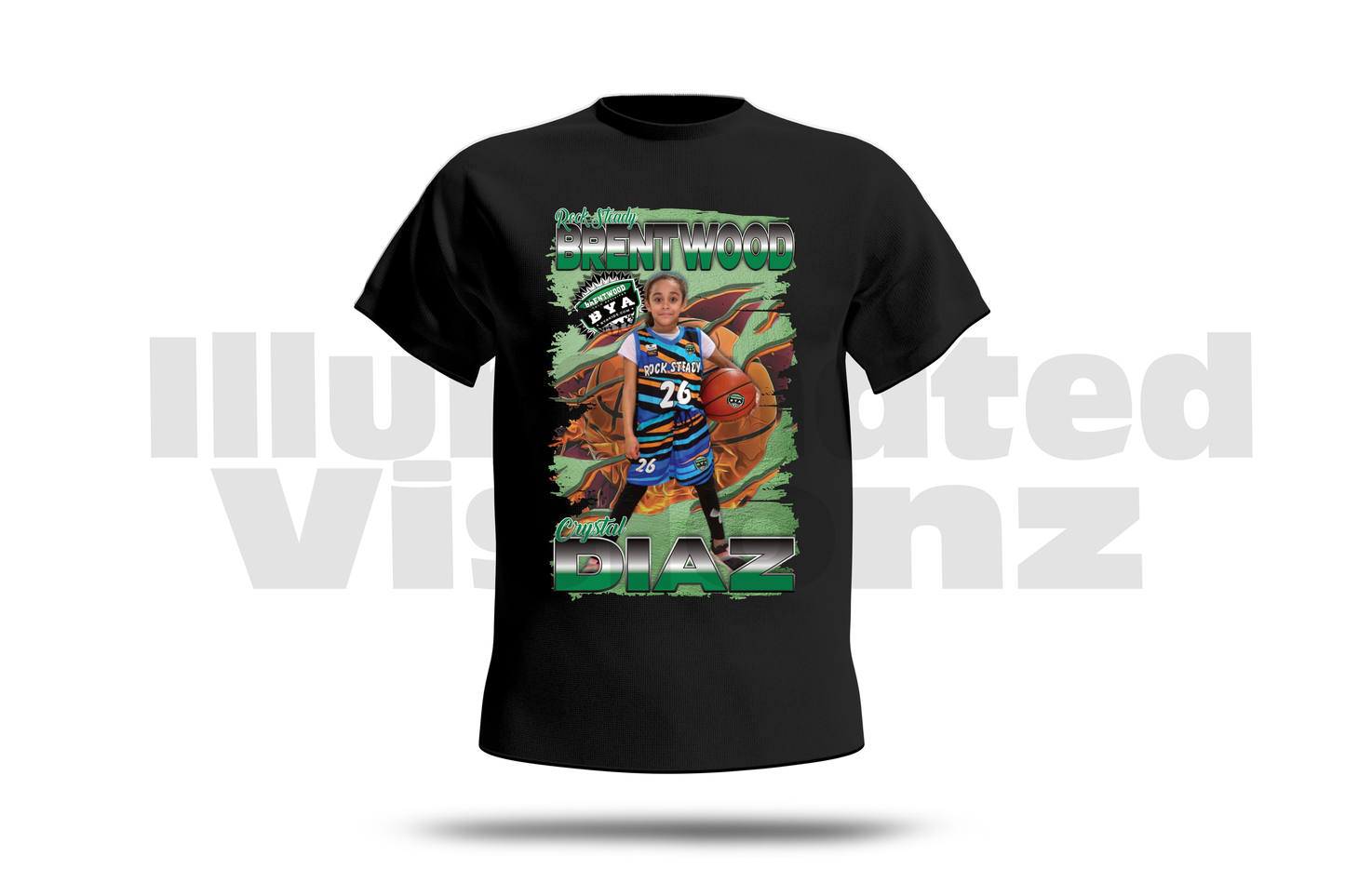 Graphic Photo Sports Tee (Custom)