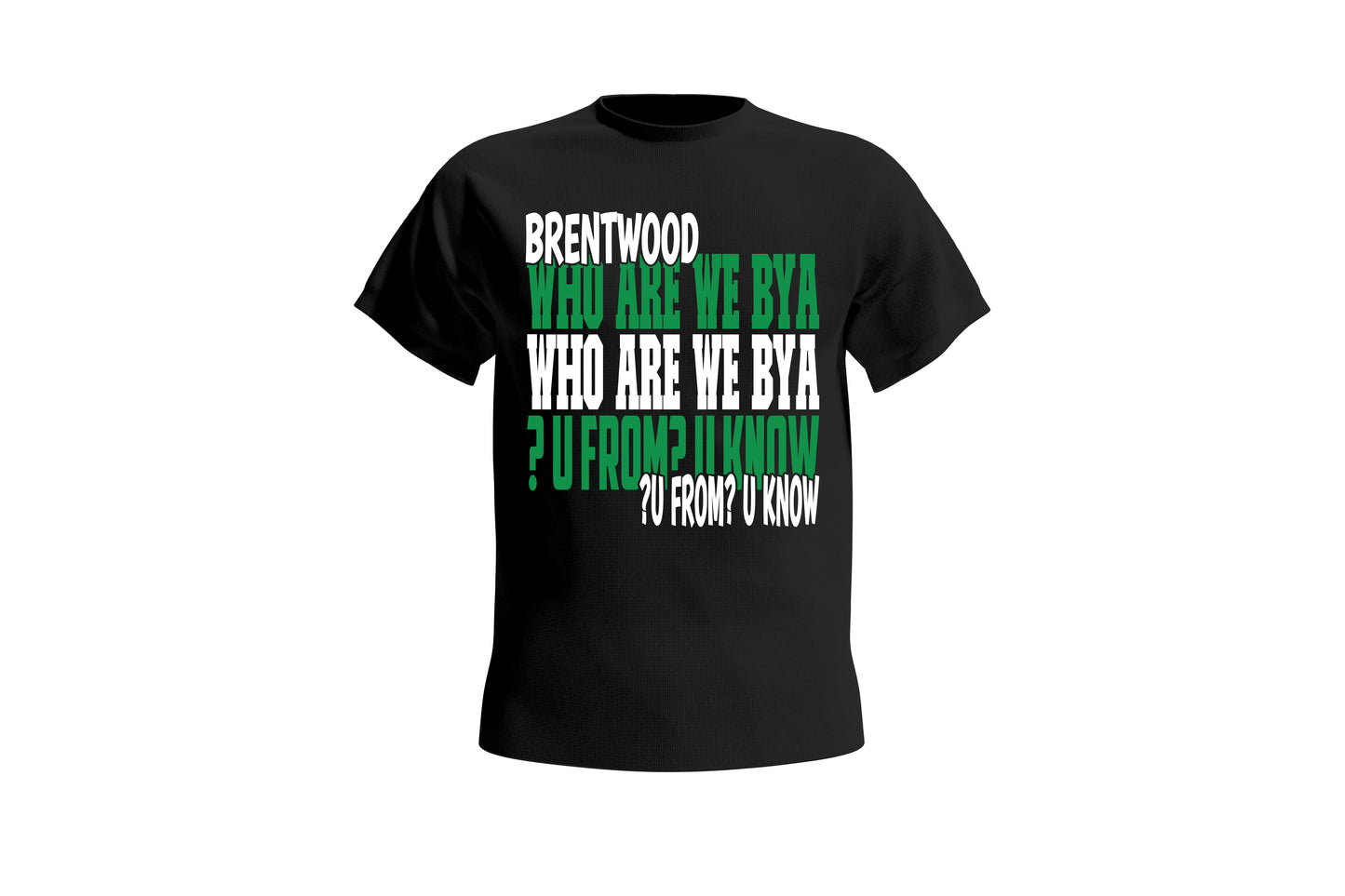 BYA Adult Short Sleeve T-Shirts (Black T-shirts) 2nd Version