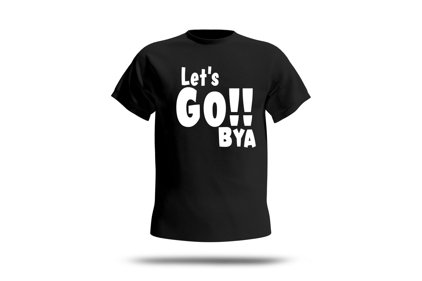 BYA Adult Short Sleeve T-Shirts (Black T-shirts) 2nd Version