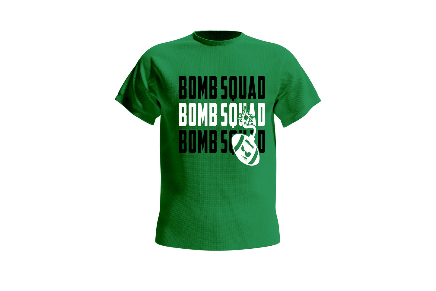 BYA Adult Short Sleeve T-Shirts (Green T-shirts) 2nd version