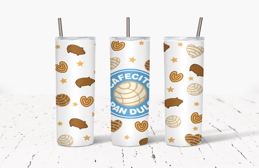 Cafectio y Pan Dulce 20oz Stainless Steel Tumblers