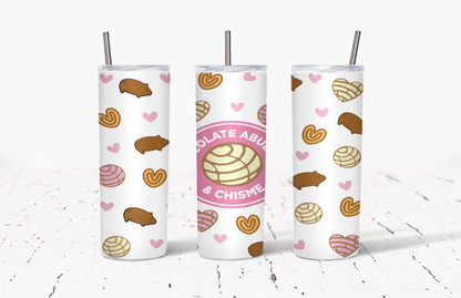 Chocolate Abuelita y Chisme 20oz Stainless Steel Tumblers