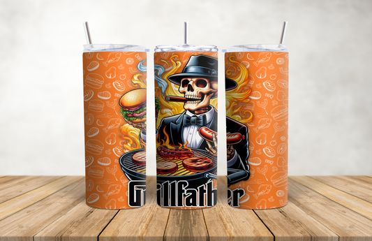 Grill Father 20oz Stainless Steel Tumbler