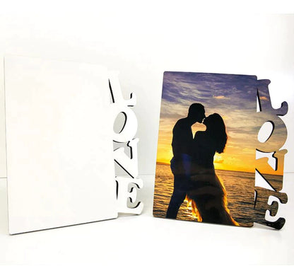 Blank Sublimation Love MDF Frame