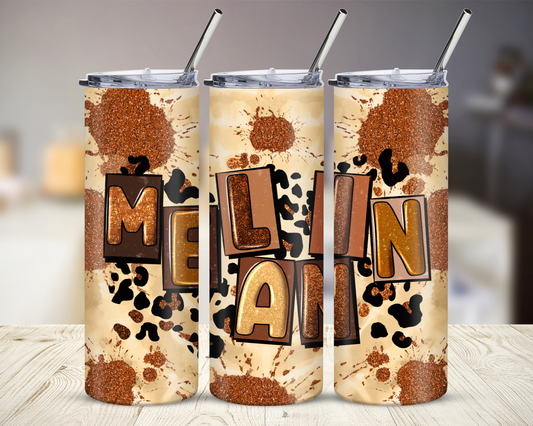 Melanin  20oz stainless steelTumbler