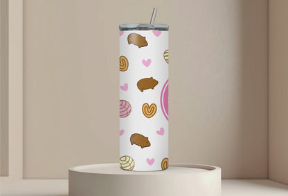 Chocolate Abuelita y Chisme 20oz Stainless Steel Tumblers