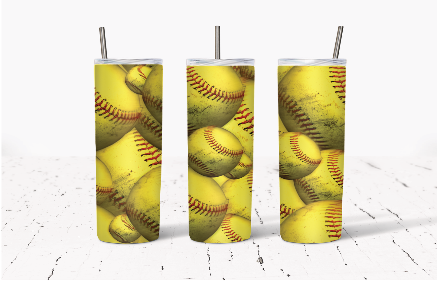 Softball dirty Stainless Steel 20oz Tumbler