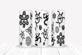 Taino Symbols Boricua 20oz Stainless Steel Tumblers