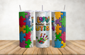 I Love Someone with Autism  20oz Stainless Steel Tumbler