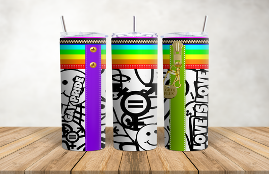 Love is  Love Stainless Steel Tumblers