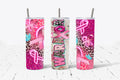 Warrior Awareness Affirmations 20oz Stainless Steel Tumbler