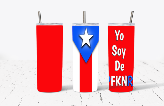 Yo Soy De P*knR 20oz Stainless Steel Tumblers