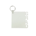 Blank Sublimation Grad Double sided key chains