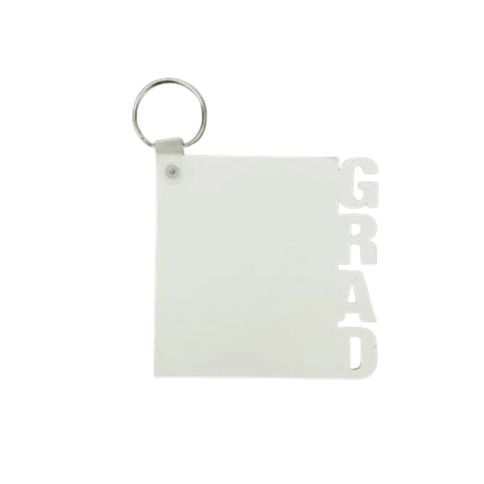 Blank Sublimation Grad Double sided key chains