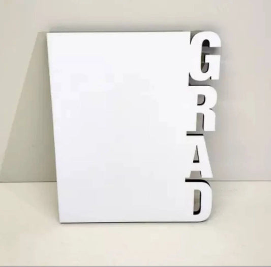 Sublimation Blanks Grad MDF Frame  (Blanks)